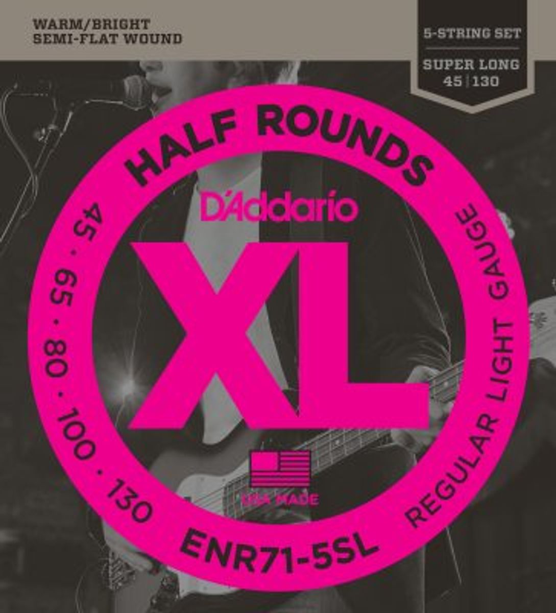 DADDARIO Strengesett for El-Bass ENR71-5SL